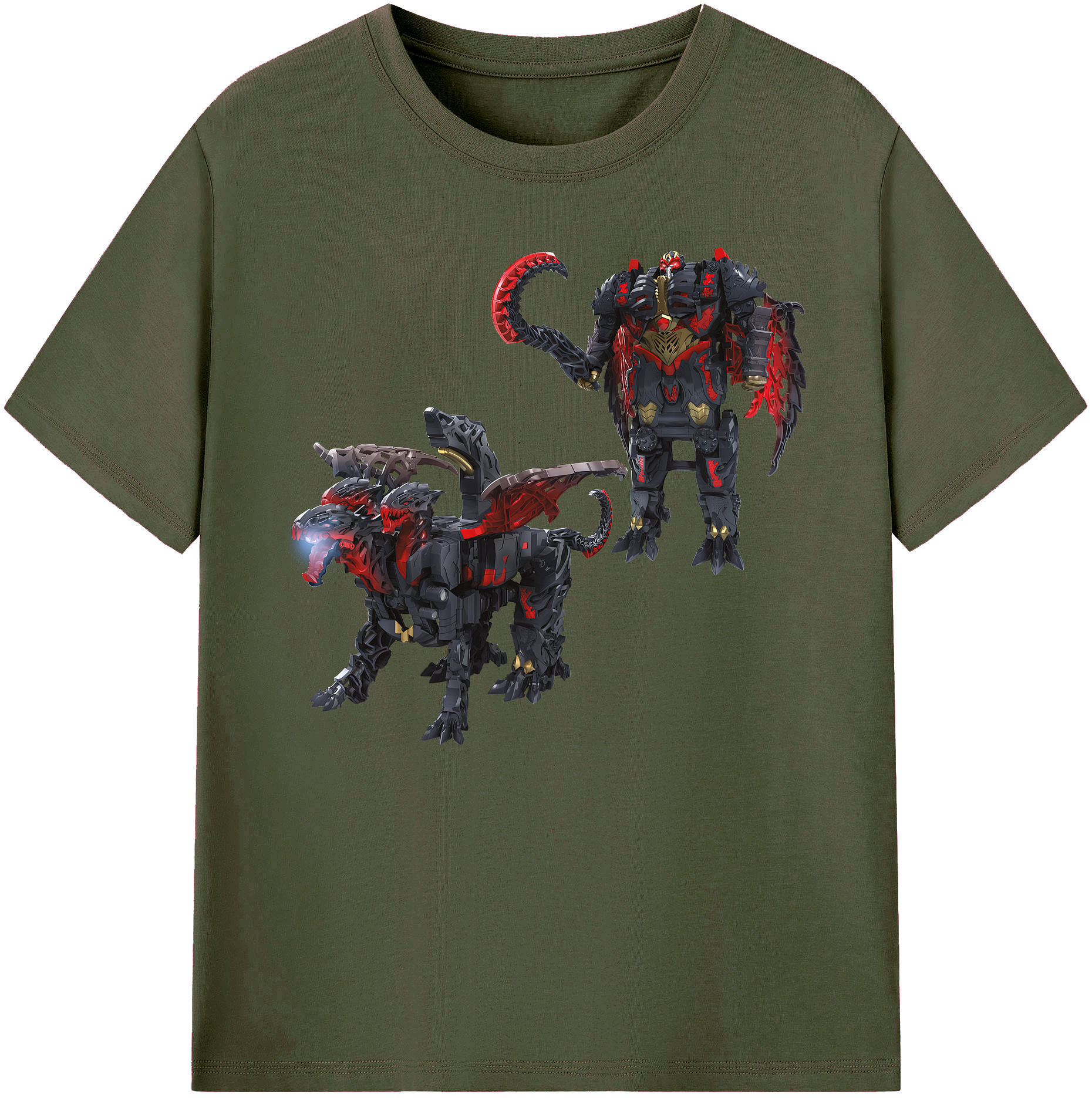 （画像用） Transformers トランスフォーマー 綿100％ メンズ半袖Tシャツ｜肌触りやわらか＆通気性